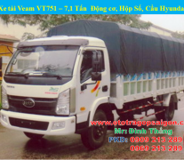 Xe veam VT751  7,1 Tấn ( Động Cơ Hyundai) 