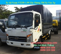 Xe VEAM VT250 1.9 Tấn (Thùng 4M9)